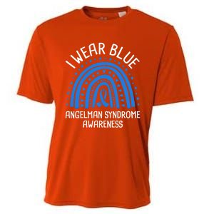 I Wear Blue Angel Syndrome Awareness Great Gift Cooling Performance Crew T-Shirt