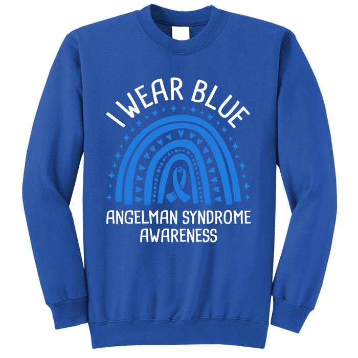 I Wear Blue Angel Syndrome Awareness Great Gift Sweatshirt