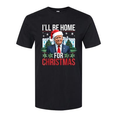 I Will Be Home For Christmas Funny Trump Softstyle CVC T-Shirt