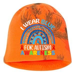 I Wear Blue For My Son Autism Awareness Cute Gift Kati - Camo Knit Beanie