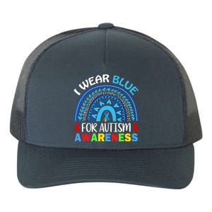 I Wear Blue For My Son Autism Awareness Cute Gift Yupoong Adult 5-Panel Trucker Hat