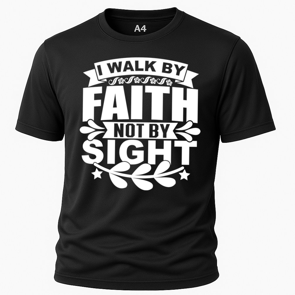 I Walk By Faith T Cooling Performance Crew T-Shirt