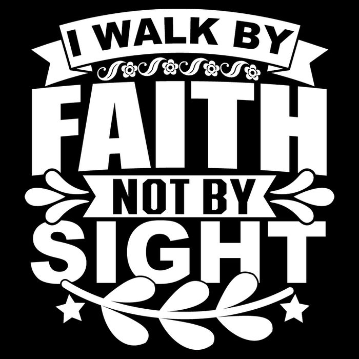 I Walk By Faith T 16 in Basic Backpack