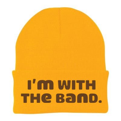 Im With Band Music Knit Cap Winter Beanie