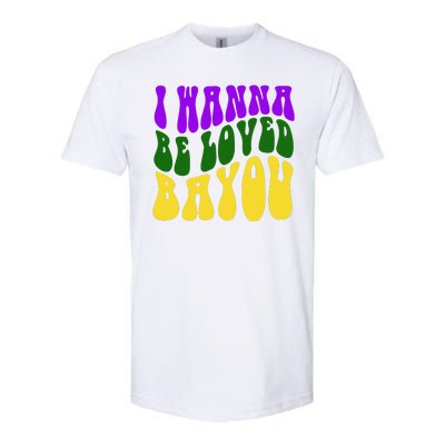 I Wanna Be Loved Bayou Mardi Gras Softstyle® CVC T-Shirt