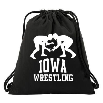 Iowa Wrestling Cool Gift Drawstring Bag