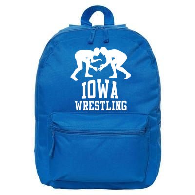 Iowa Wrestling Cool Gift 16 in Basic Backpack