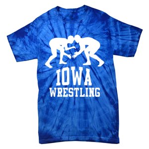 Iowa Wrestling Cool Gift Tie-Dye T-Shirt