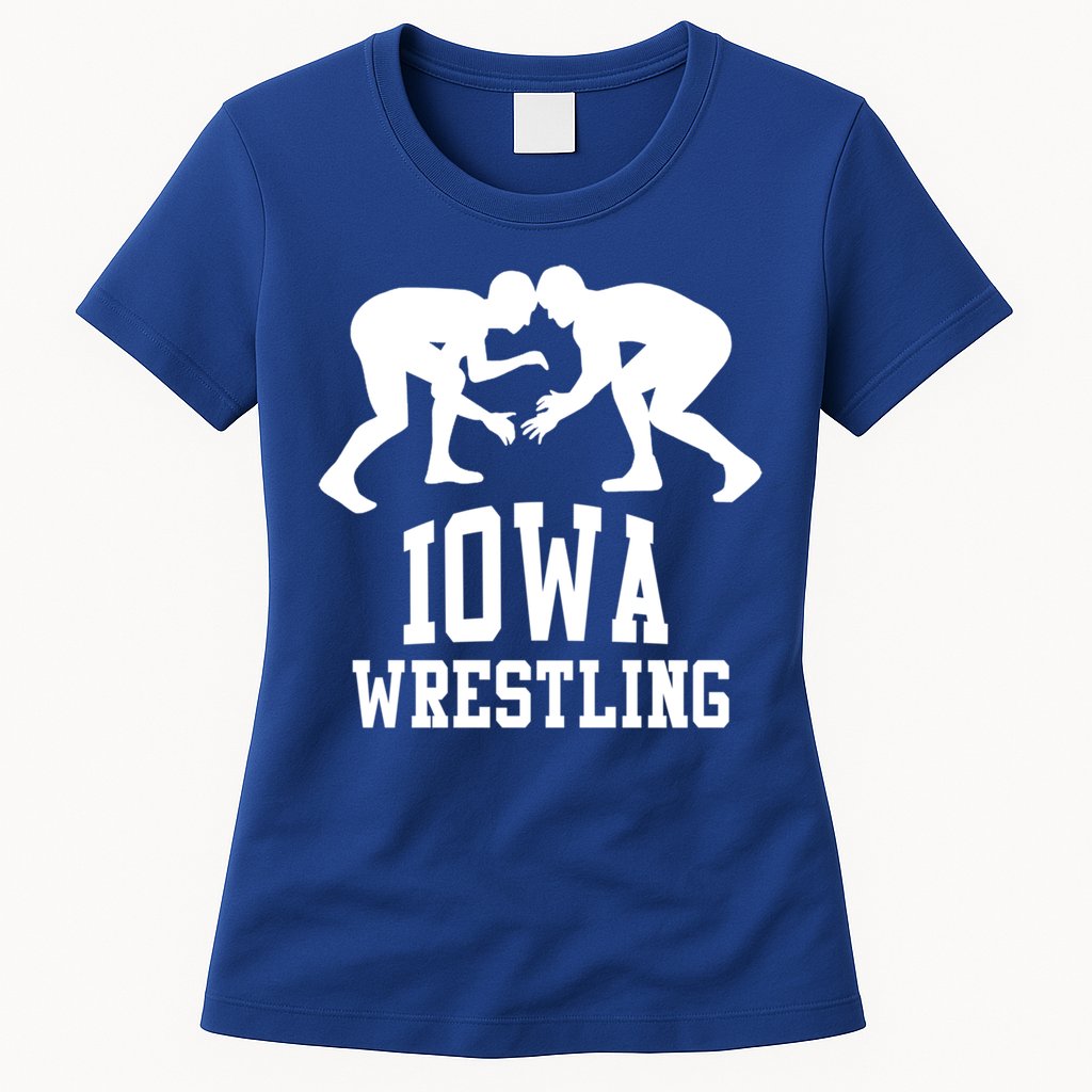 Iowa Wrestling Cool Gift Womens T-Shirt