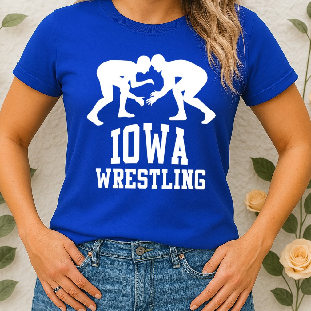 Iowa Wrestling Cool Gift Womens T-Shirt