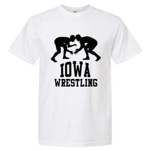 Iowa Wrestling Cool Gift Garment-Dyed Heavyweight T-Shirt