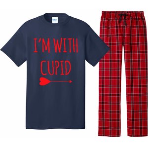 IM With Cupid Funny Valentines Day Gift Pajama Set