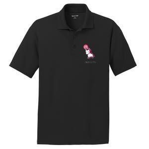 I Will Cut You Stabby Unicorn Funny PosiCharge RacerMesh Polo