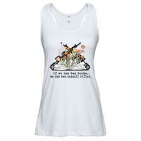 If We Can Ban Books We Can Ban Assault Rifles Ladies Essential Flowy Tank