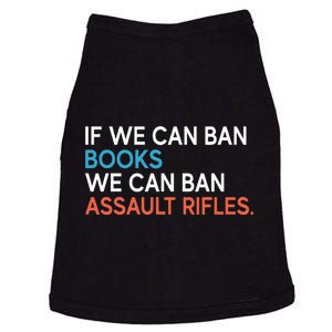 If We Can Ban Books We Can Ban Assault Rifles Doggie Tank