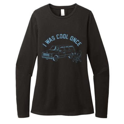 I Was Cool Once Retro Vintage Car Van Womens CVC Long Sleeve Shirt