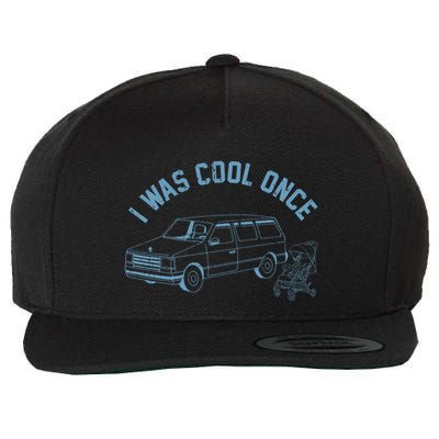 I Was Cool Once Retro Vintage Car Van Wool Snapback Cap