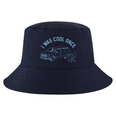 I Was Cool Once Retro Vintage Car Van Cool Comfort Performance Bucket Hat