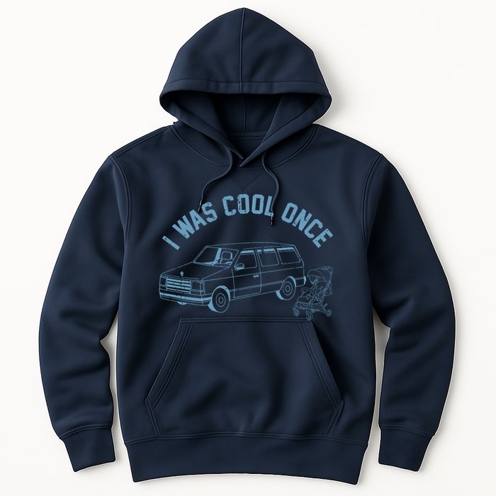 I Was Cool Once Retro Vintage Car Van Hoodie