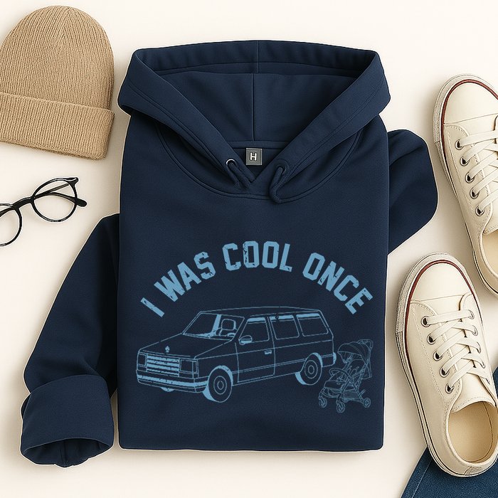 I Was Cool Once Retro Vintage Car Van Hoodie