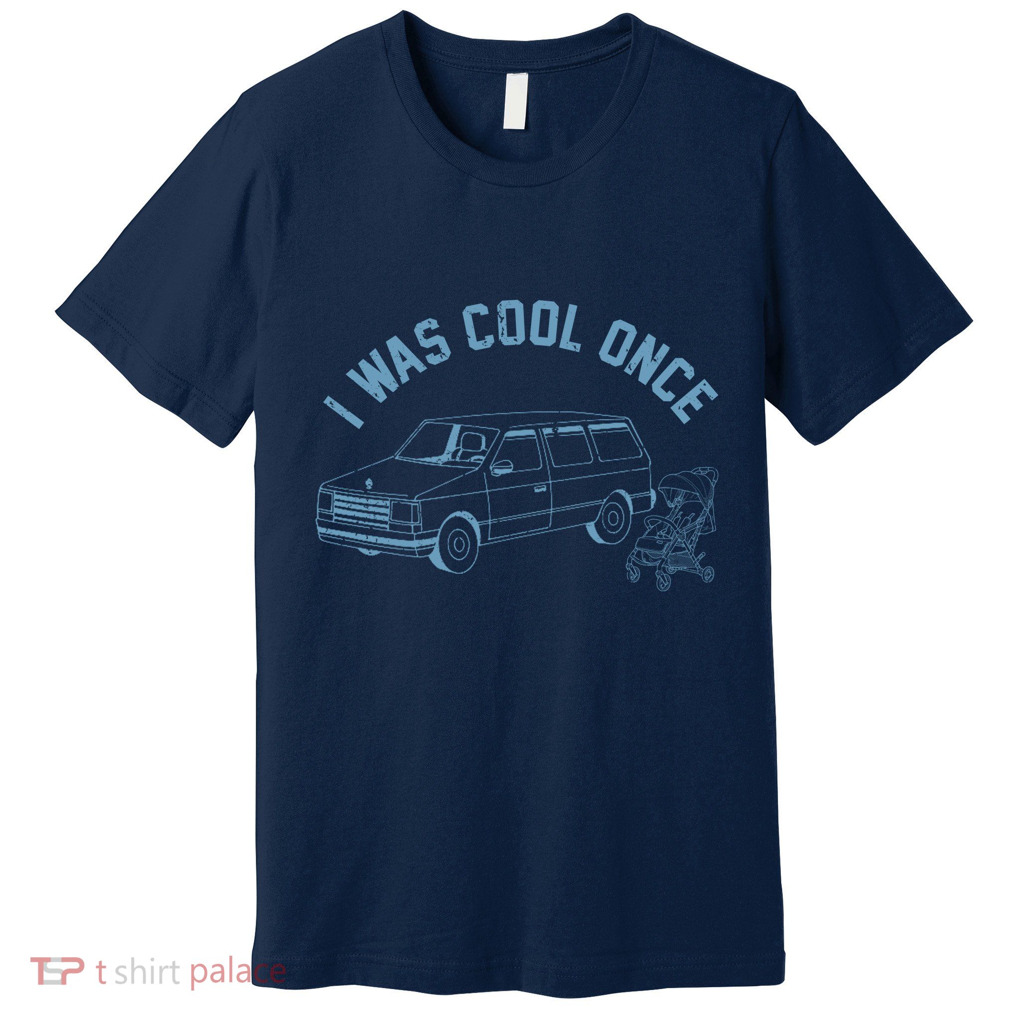 I Was Cool Once Retro Vintage Car Van Premium T-Shirt