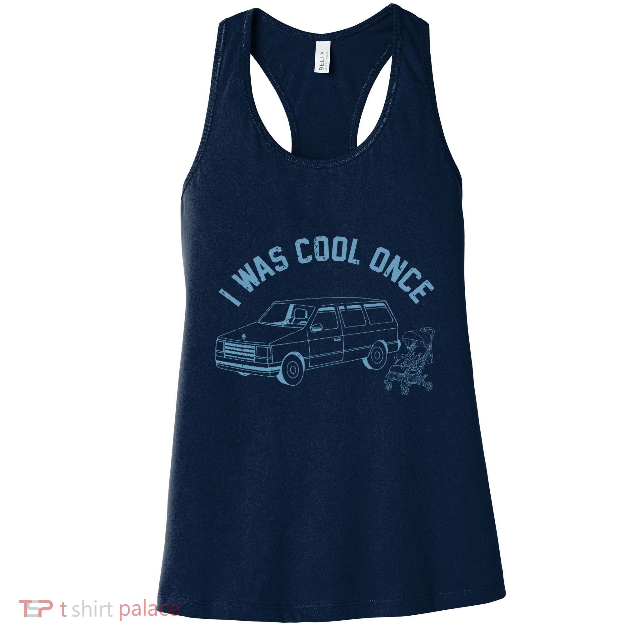 I Was Cool Once Retro Vintage Car Van Womens Tank Top