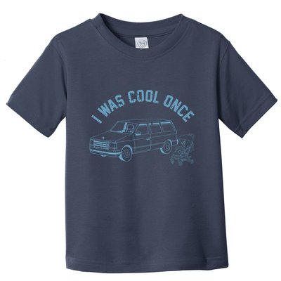 I Was Cool Once Retro Vintage Car Van Toddler T-Shirt
