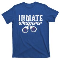 Inmate Whisperer Correctional Nurse Funny Nursing Gift T-Shirt