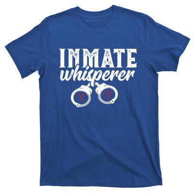 Inmate Whisperer Correctional Nurse Funny Nursing Gift T-Shirt