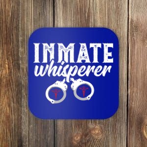 Inmate Whisperer Correctional Nurse Funny Nursing Gift Coaster