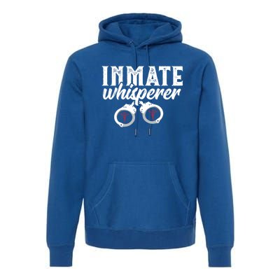 Inmate Whisperer Correctional Nurse Funny Nursing Gift Premium Hoodie