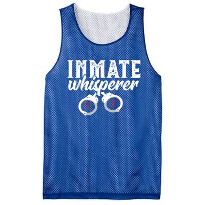 Inmate Whisperer Correctional Nurse Funny Nursing Gift Mesh Reversible Basketball Jersey Tank