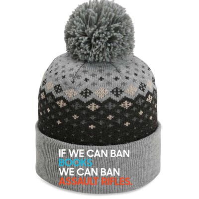 If We Can Ban Book We Can Ban Assault Rifles The Baniff Cuffed Pom Beanie