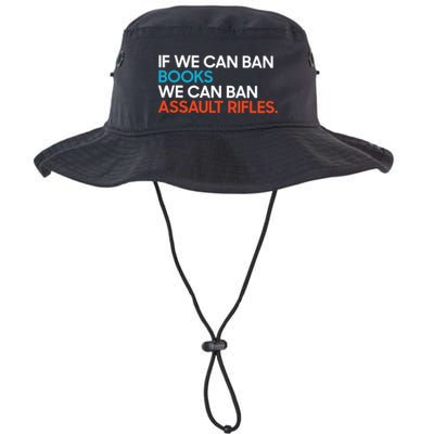 If We Can Ban Book We Can Ban Assault Rifles Bucket Hat