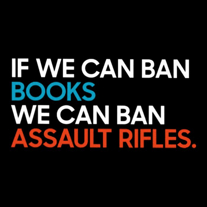 If We Can Ban Book We Can Ban Assault Rifles Bucket Hat