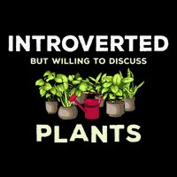 Introverted Willing Discuss Plants Lover Gardening Gardener Flexfit Unipanel Trucker Cap