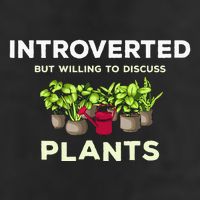 Introverted Willing Discuss Plants Lover Gardening Gardener Golf Towel