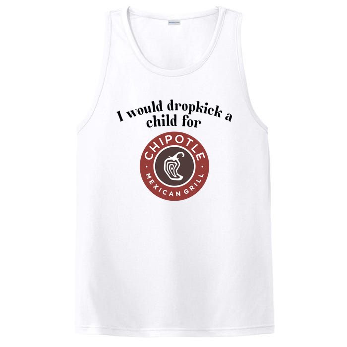 I Would Dropkick A Child For Chipotle PosiCharge Competitor Tank