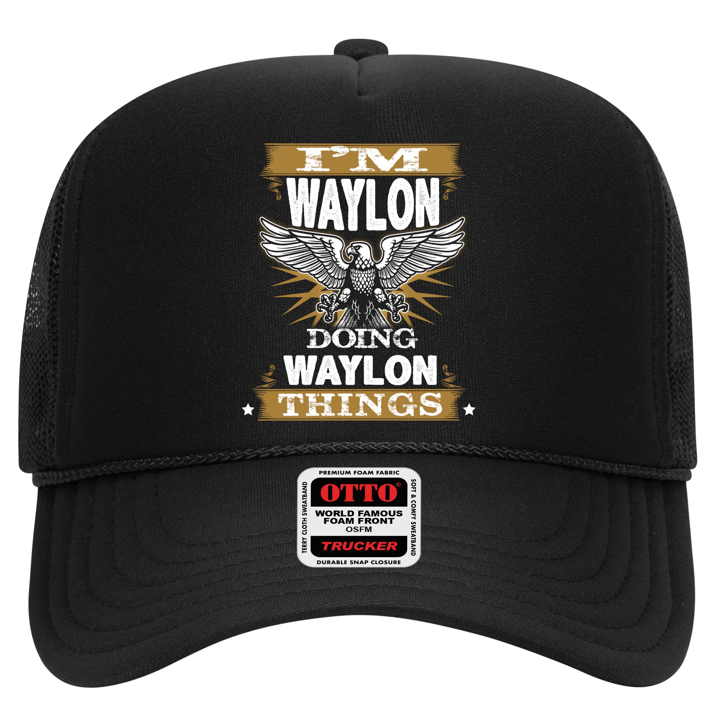 I'M WAYLON DOING Waylon, THINGS Funny Birthday Name Gift Idea Hat