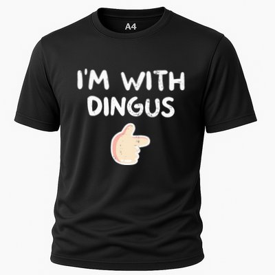 Im With Dingus Vintage Retro Funny Hilarious Performance Shirt
