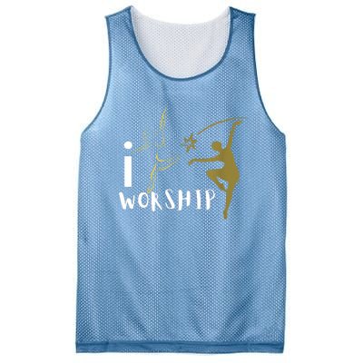 I Worship Dance Ministry Mesh Reversible Basketball Jersey Tank