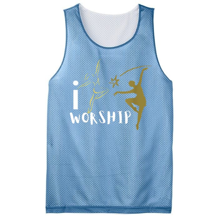 I Worship Dance Ministry Mesh Reversible Basketball Jersey Tank