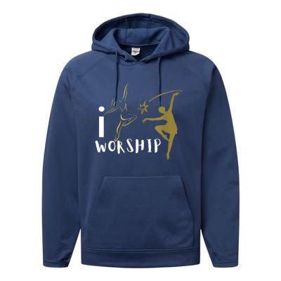 I Worship Dance Ministry Performance Fleece Hoodie