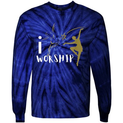 I Worship Dance Ministry Tie-Dye Long Sleeve Shirt