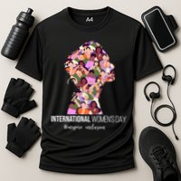 International Womens Day Inspire Inclusion Cooling Performance Crew T-Shirt