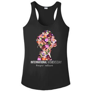 International Womens Day Inspire Inclusion Ladies PosiCharge Competitor Racerback Tank