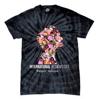 International Womens Day Inspire Inclusion Tie-Dye T-Shirt