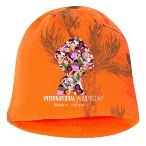 International Womens Day Inspire Inclusion Kati - Camo Knit Beanie