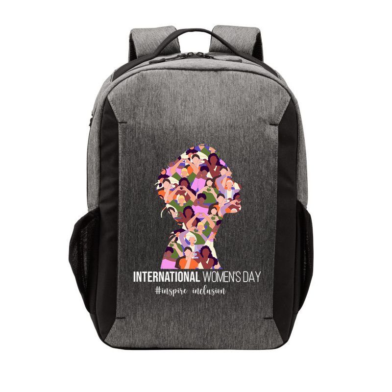 International Womens Day Inspire Inclusion Vector Backpack