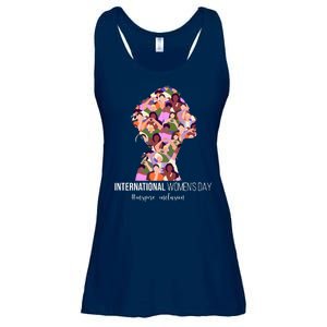 International Womens Day Inspire Inclusion Ladies Essential Flowy Tank